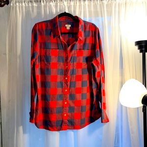 L.L. Bean flannel classic.